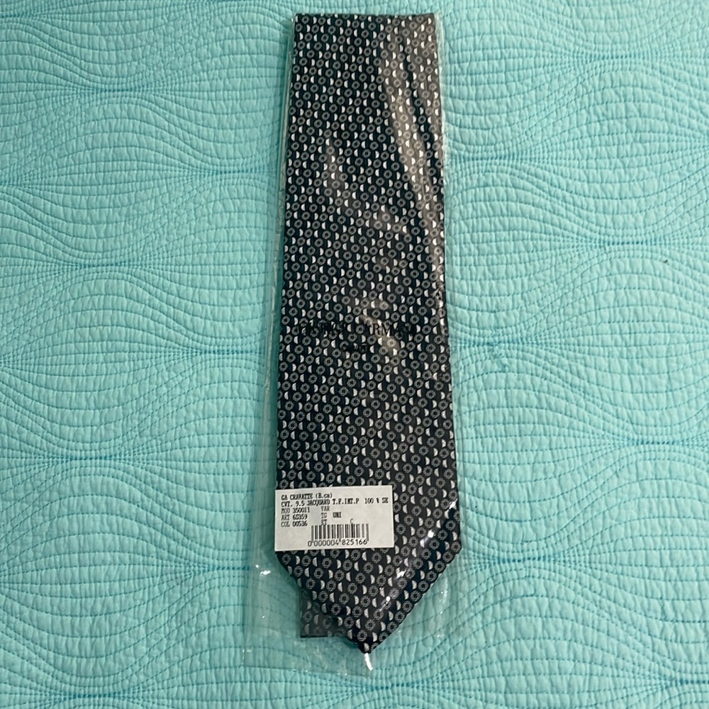 Giorgio Armani silk jacquard tie